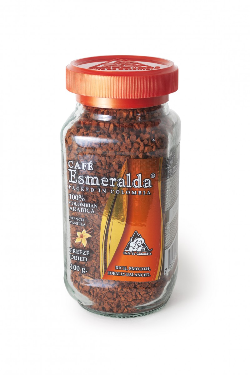Кофе сублимированный Cafe Esmeralda французская ваниль 100 г