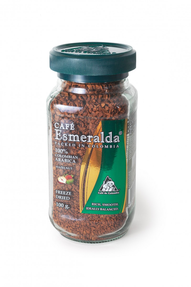 Кофе сублимированный Cafe Esmeralda лесной орех 100 г