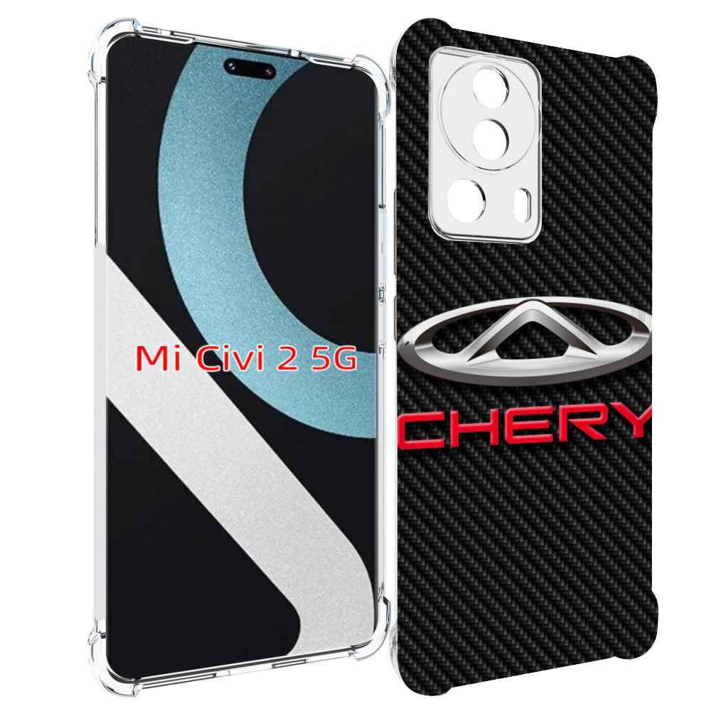 

Чехол MyPads чери chery 2 для Xiaomi Civi 2, Прозрачный, Tocco