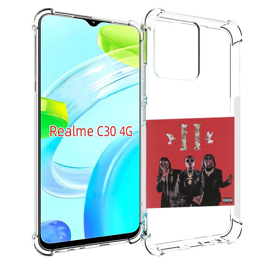 

Чехол MyPads Migos - Culture II для Realme C30 4G / Narzo 50i Prime, Прозрачный, Tocco