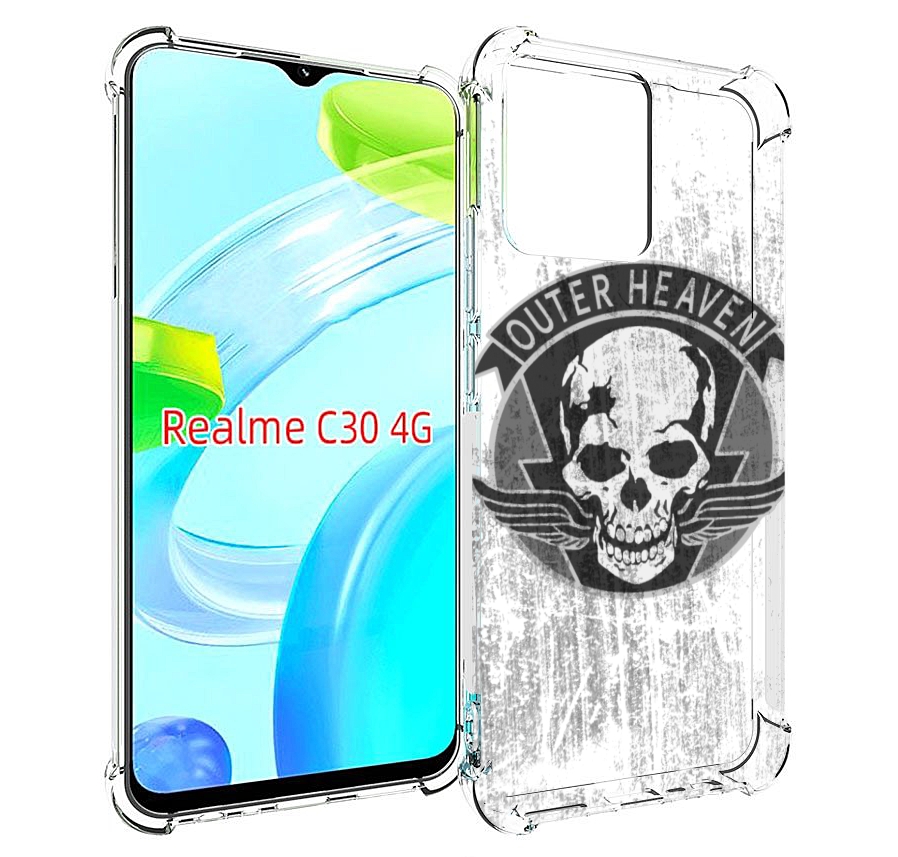 

Чехол MyPads Metal Gear Solid V Outer Heaven для Realme C30 4G / Narzo 50i Prime, Прозрачный, Tocco