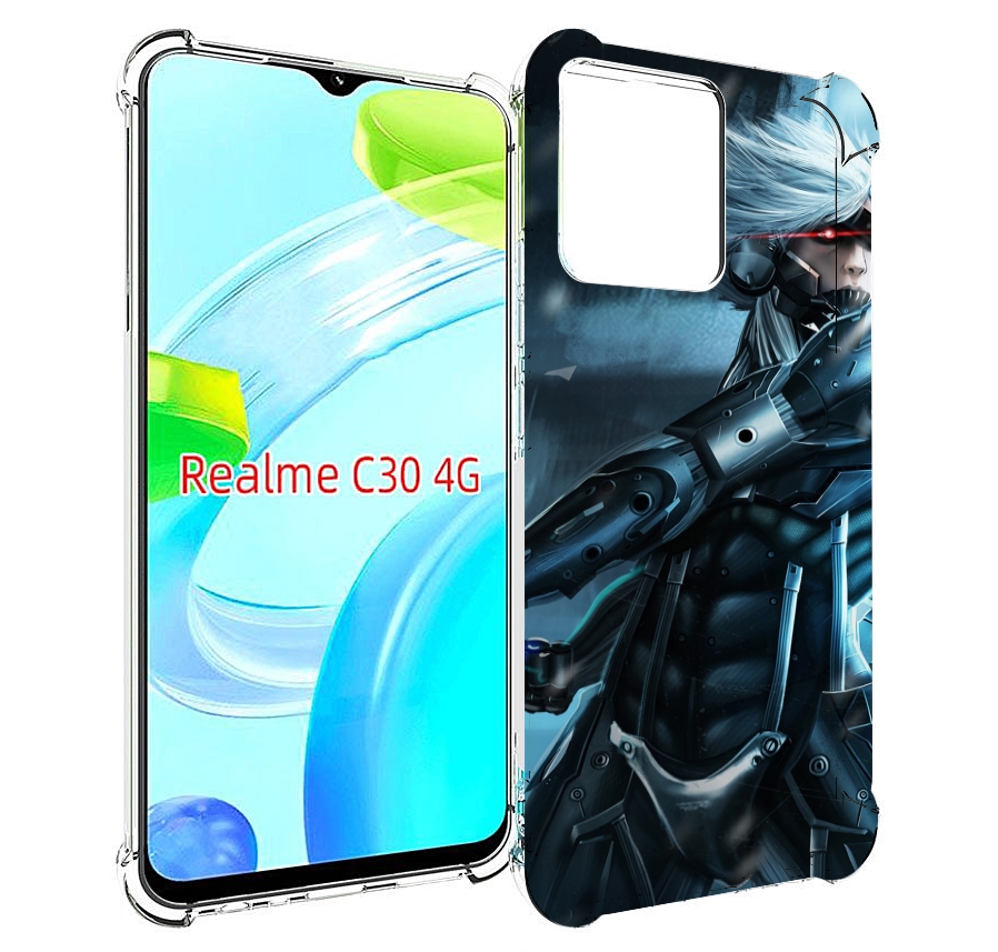 

Чехол MyPads Metal Gear Rising Revengeance для Realme C30 4G / Narzo 50i Prime, Прозрачный, Tocco