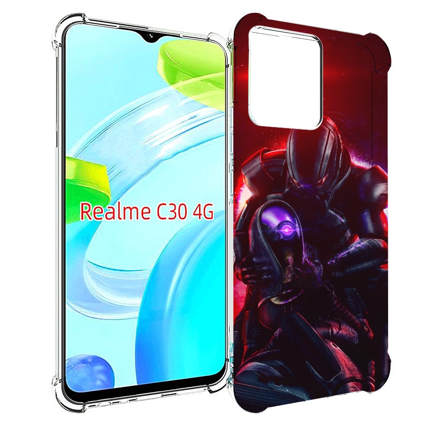 

Чехол MyPads Mass Effect для Realme C30 4G / Narzo 50i Prime, Прозрачный, Tocco