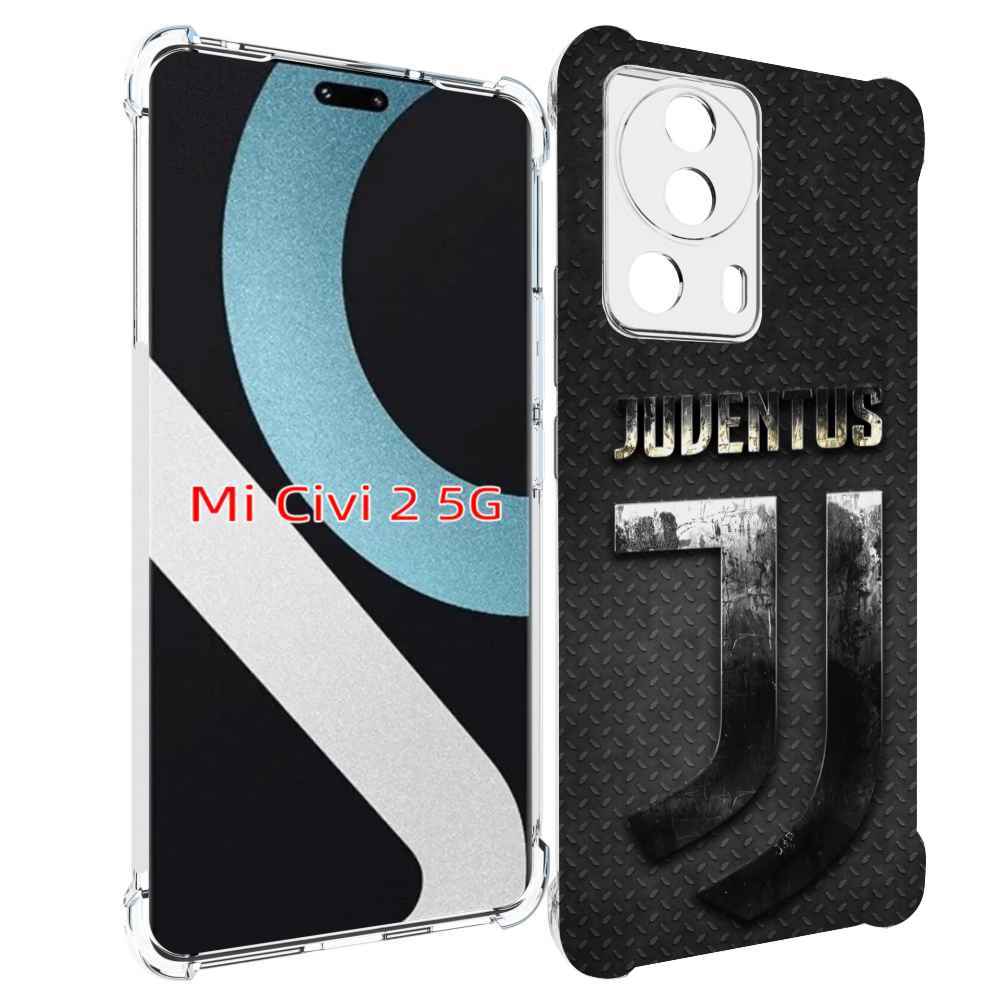 

Чехол MyPads фк ювентус турин для Xiaomi Civi 2, Прозрачный, Tocco