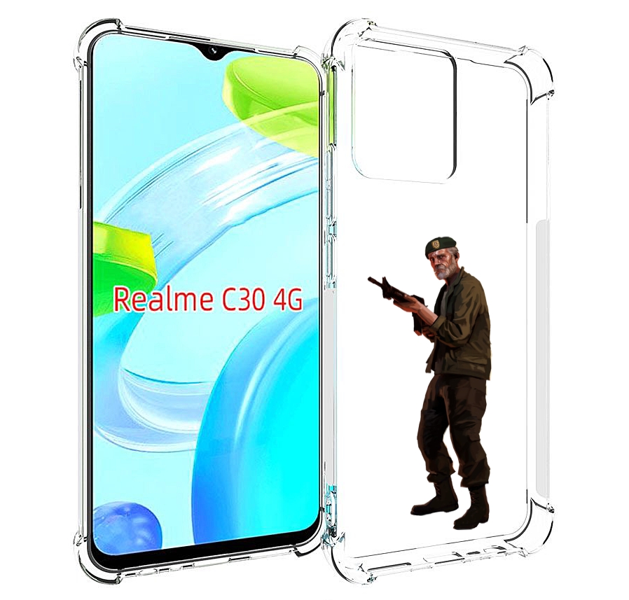

Чехол MyPads Left-4-Dead-2 для Realme C30 4G / Narzo 50i Prime, Прозрачный, Tocco