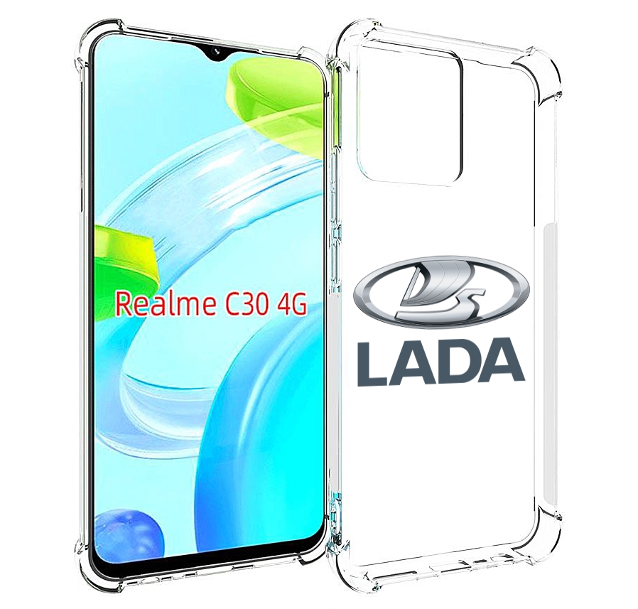 

Чехол MyPads Lada-ваз-4 мужской для Realme C30 4G / Narzo 50i Prime, Прозрачный, Tocco
