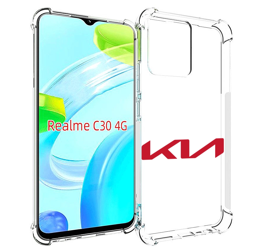 Чехол MyPads Kia-3 для Realme C30 4G / Narzo 50i Prime