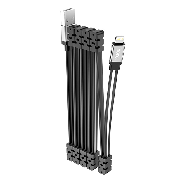 

Кабель Lightning-USB Hoco U103 1м черный, U103