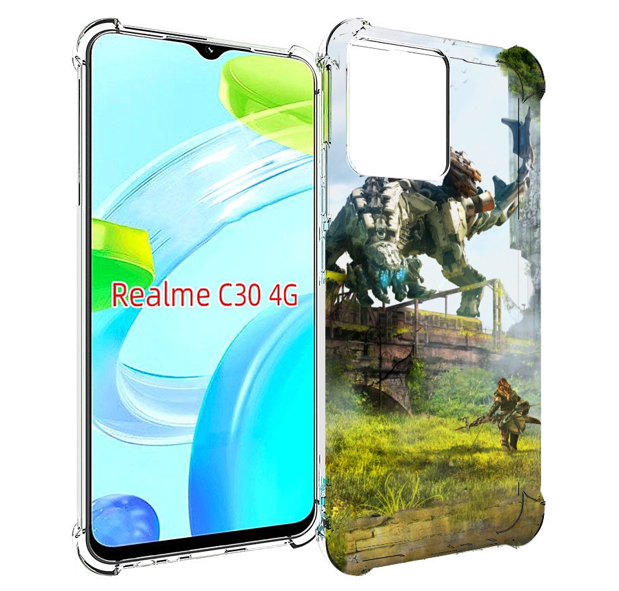 

Чехол MyPads Horizon Zero Dawn для Realme C30 4G / Narzo 50i Prime, Прозрачный, Tocco