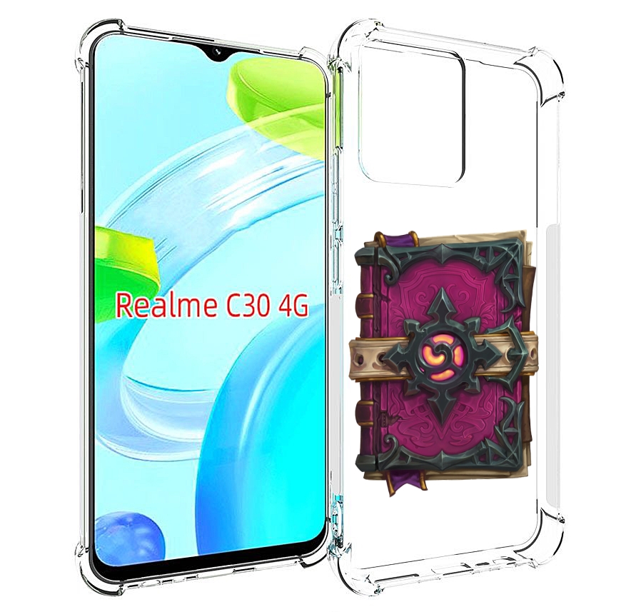 

Чехол MyPads Hearthstone для Realme C30 4G / Narzo 50i Prime, Прозрачный, Tocco