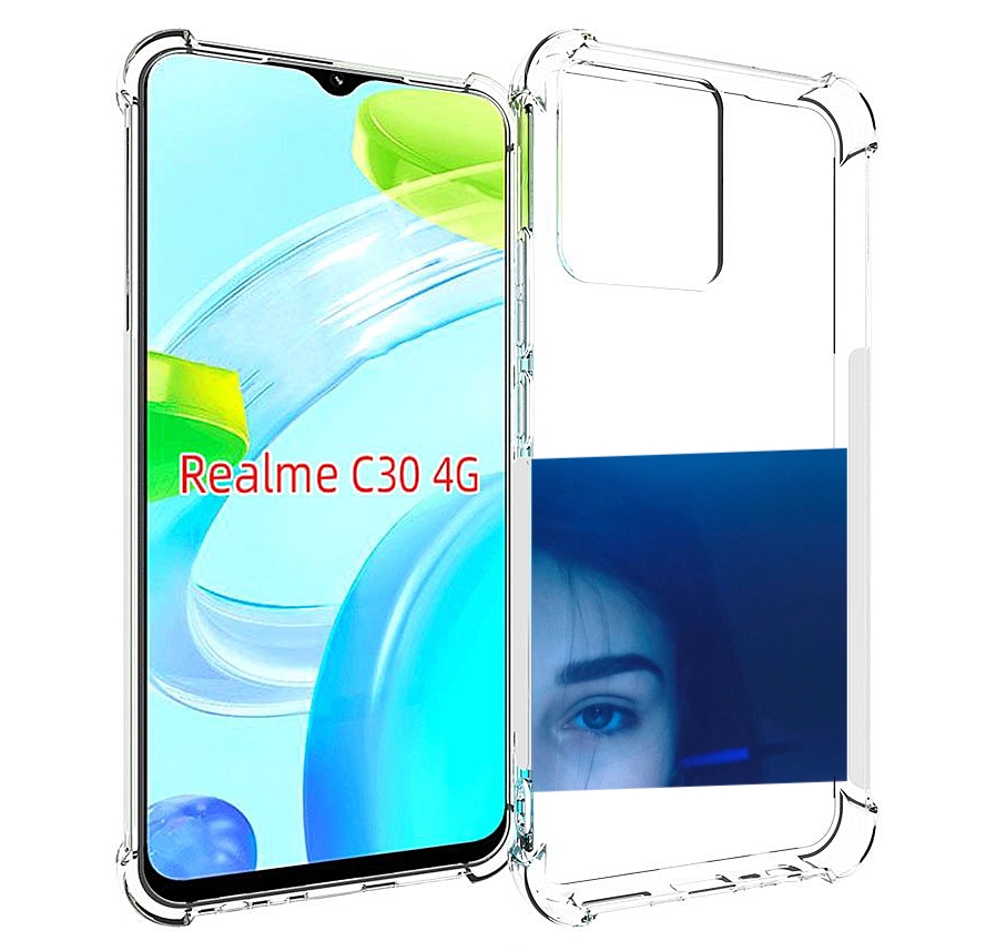 

Чехол MyPads Hate Love face для Realme C30 4G / Narzo 50i Prime, Прозрачный, Tocco