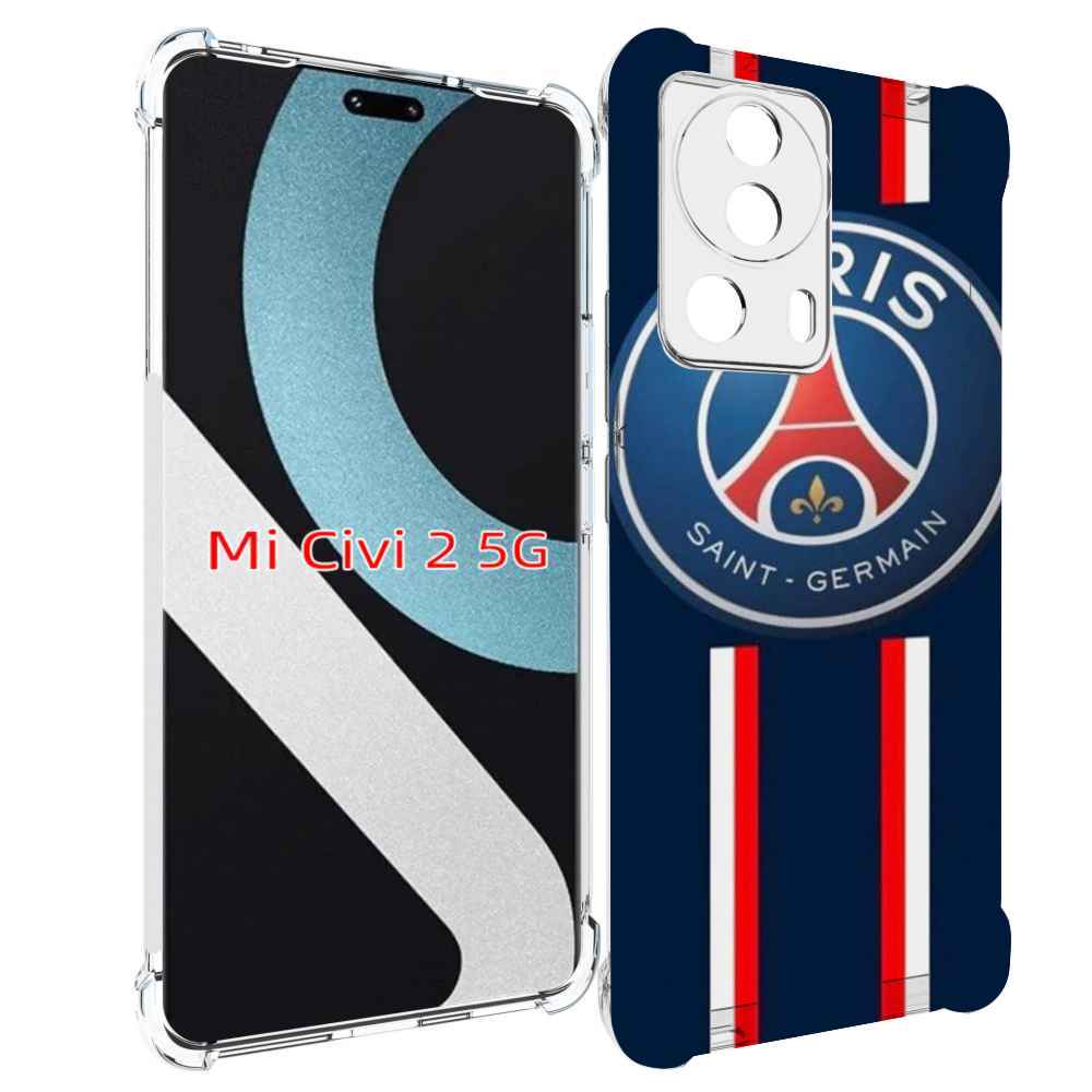 

Чехол MyPads фк псж для Xiaomi Civi 2, Прозрачный, Tocco