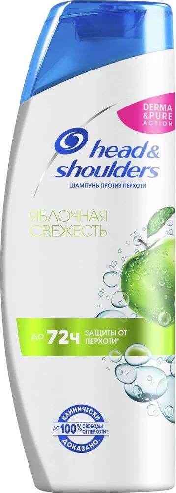 

Шампунь Head&Shoulders Яблочная свежесть, против перхоти, 400 мл