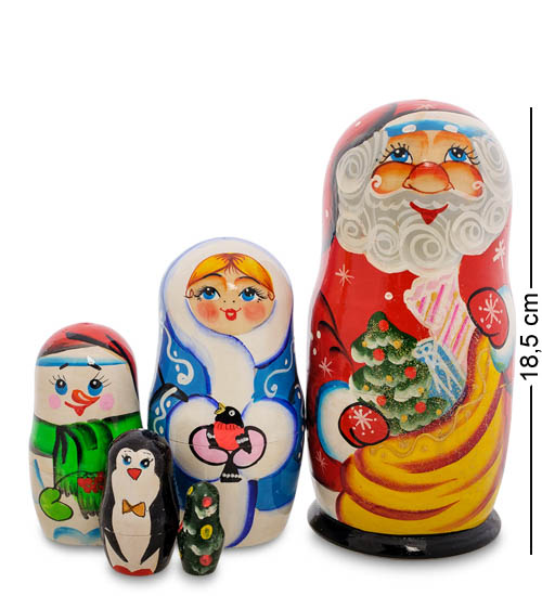 

Матрешка 5м Дед мороз МР-43/42 113-705943