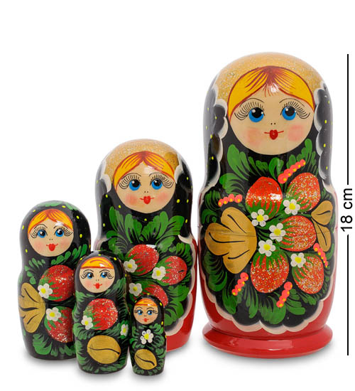 фото Матрешка 5м клубничка мр-43/35 113-705662 art east