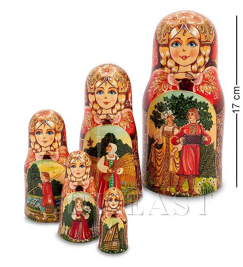 

Матрешка 5м Колокол-Влюбленные 113-702785
