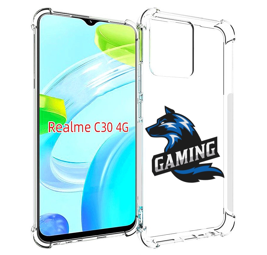 

Чехол MyPads Gaming мужской для Realme C30 4G / Narzo 50i Prime, Прозрачный, Tocco