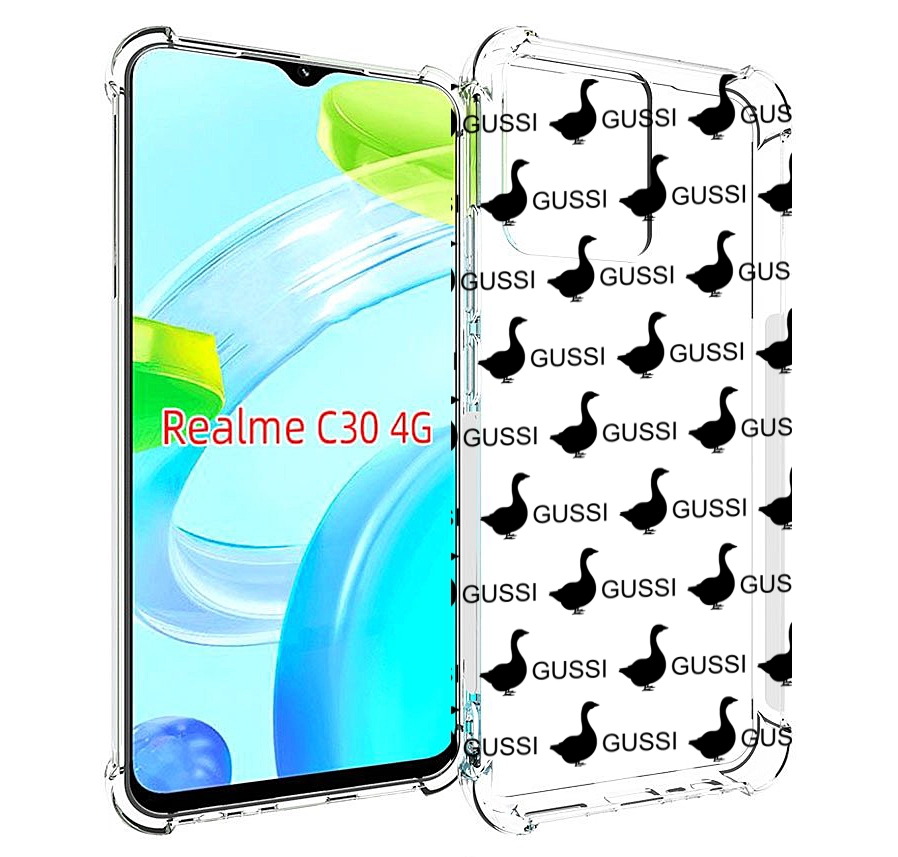 

Чехол MyPads GUSSI для Realme C30 4G / Narzo 50i Prime, Прозрачный, Tocco