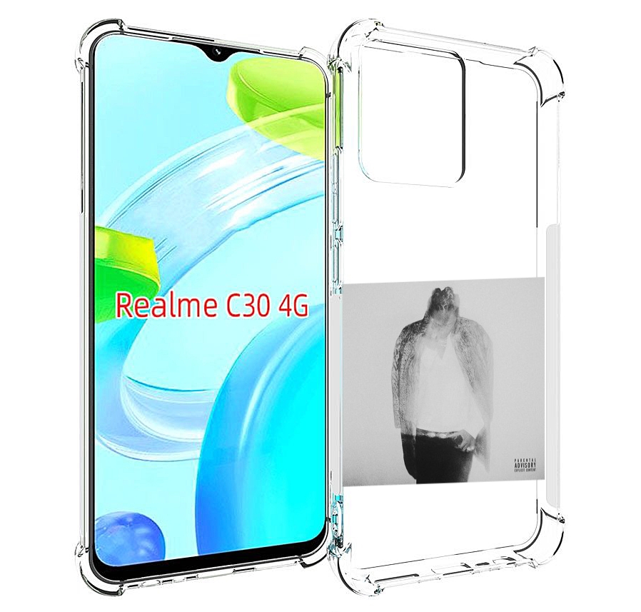 

Чехол MyPads Future - HNDRXX для Realme C30 4G / Narzo 50i Prime, Прозрачный, Tocco