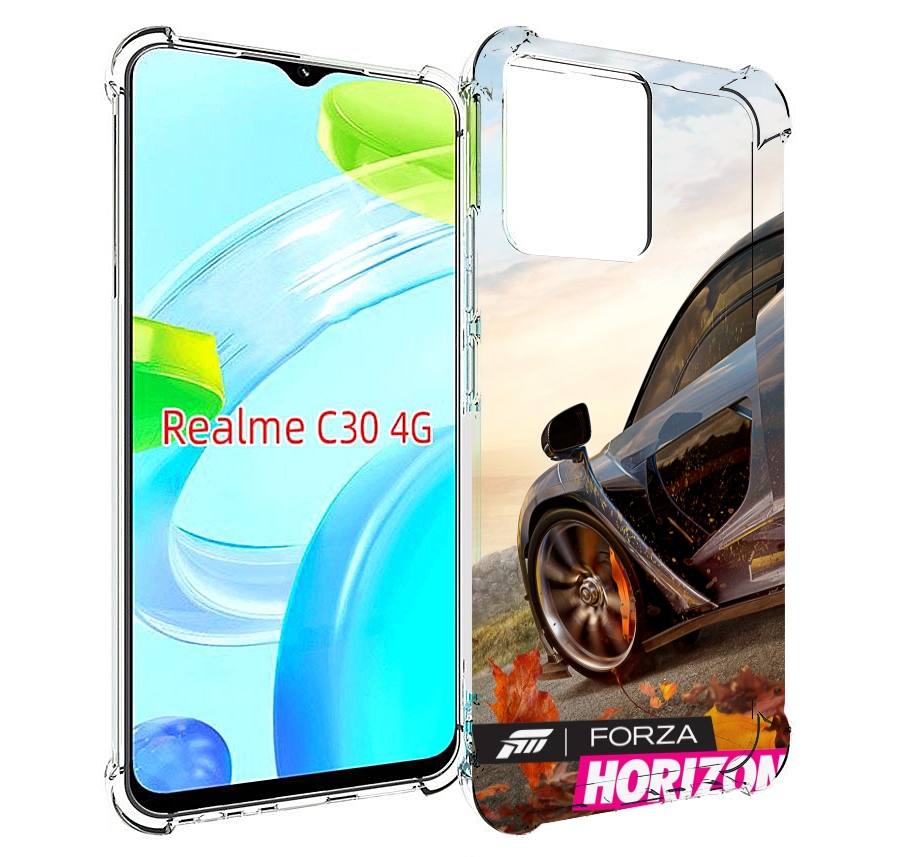 

Чехол MyPads Forza Horizon 4 для Realme C30 4G / Narzo 50i Prime, Прозрачный, Tocco
