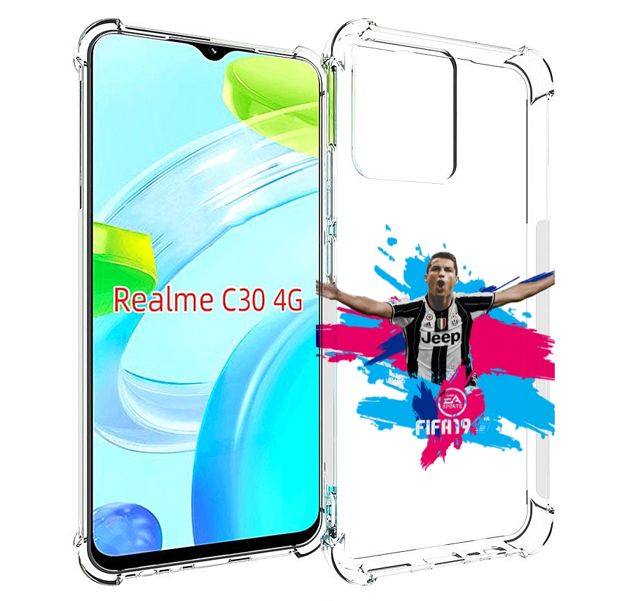 

Чехол MyPads Fifa-2019-2020-2021-2022 мужской для Realme C30 4G / Narzo 50i Prime, Прозрачный, Tocco