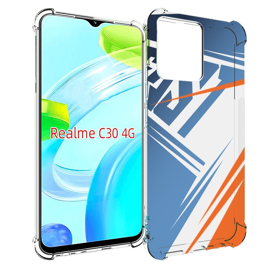 

Чехол MyPads Fast для Realme C30 4G / Narzo 50i Prime, Прозрачный, Tocco