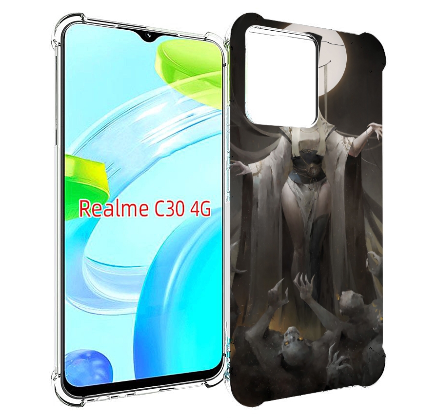

Чехол MyPads Erfiorr — Fantasy Art Dimension для Realme C30 4G / Narzo 50i Prime, Прозрачный, Tocco