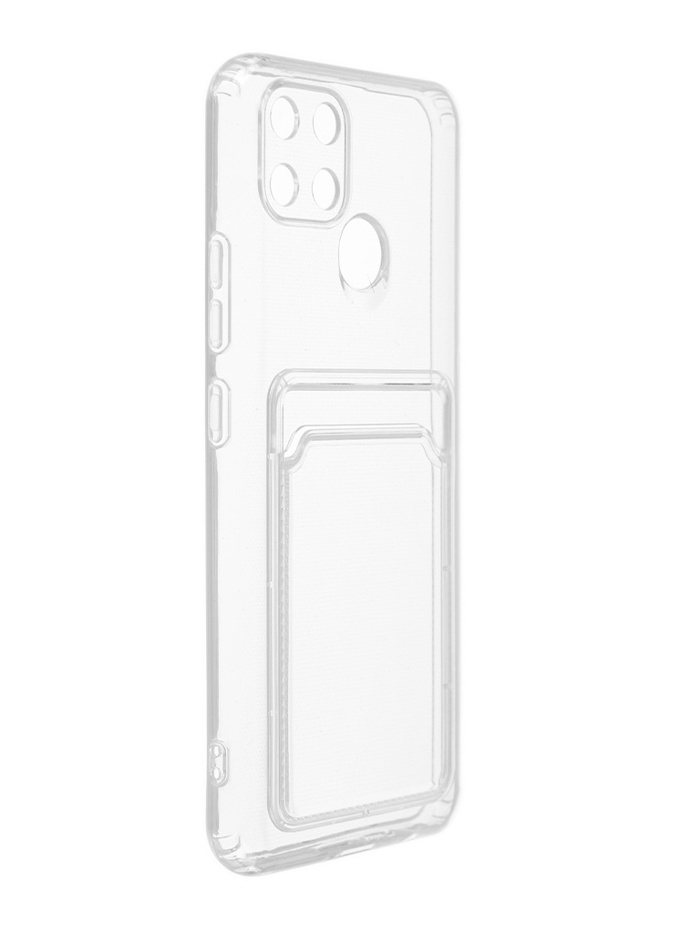 

Чехол Svekla для Realme C21Y / C25Y с картхолдером Transparent SVCAR-REAC21Y-WH, Realme C21Y / C25Y