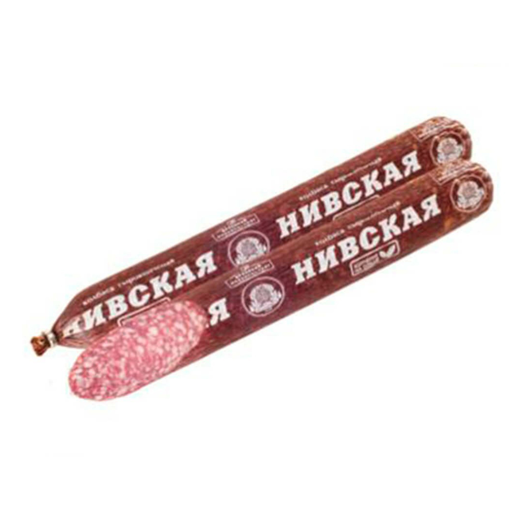 

Колбаса Брянский мясокомбинат Нивская сырокопченая