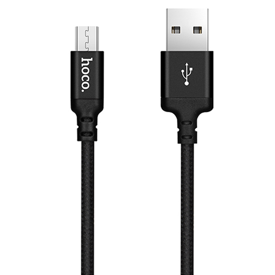 

Кабель Hoco X14 Times speed USB - Micro-USB, 2 А, 2 м, черный, X14 Times speed