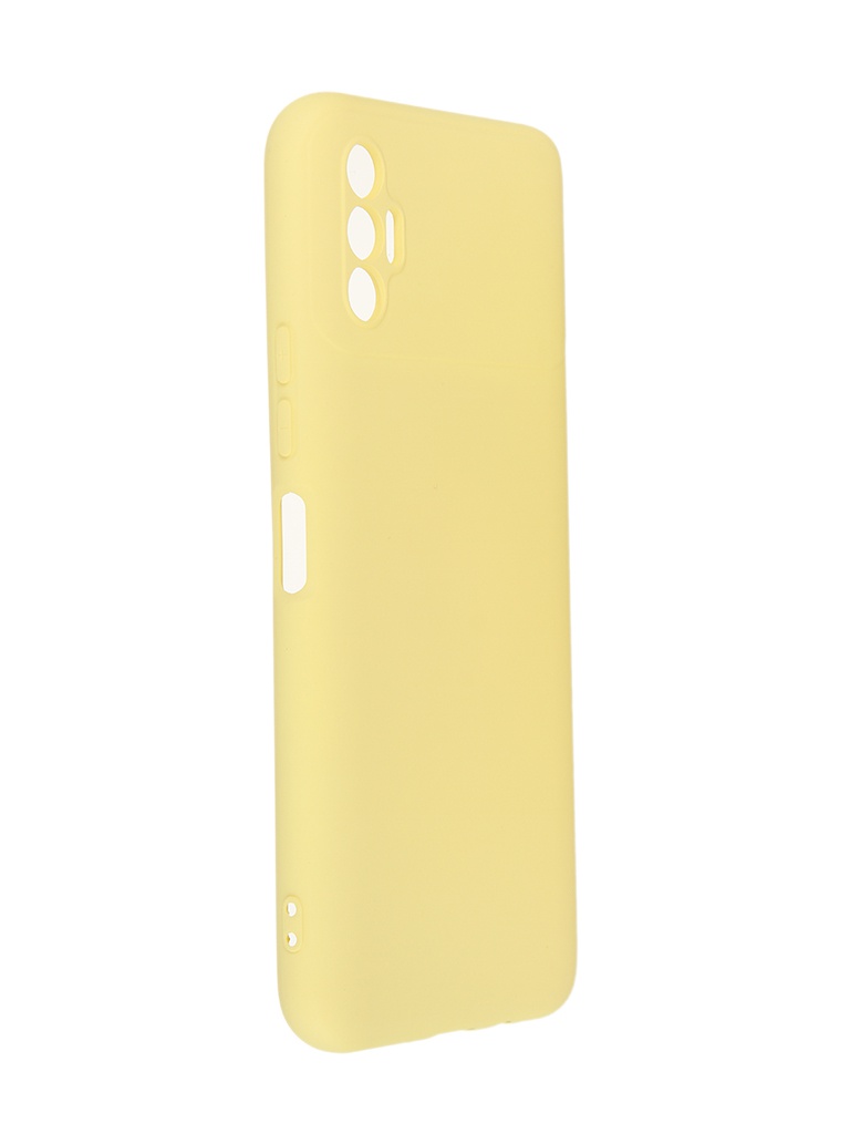 фото Чехол neypo для tecno spark 8p silicone 2.0mm yellow nsc53025