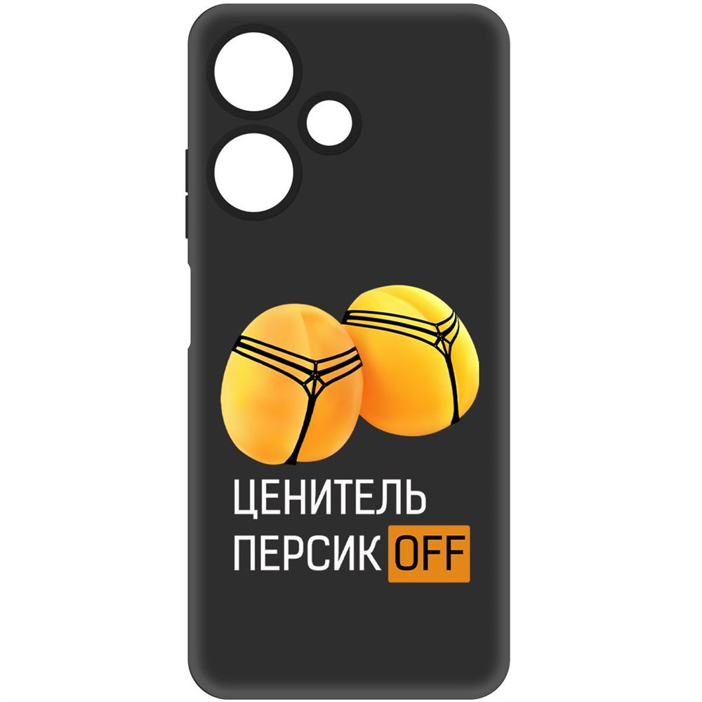 

Чехол-накладка Софт Ценитель персиков для Infinix Hot 30i