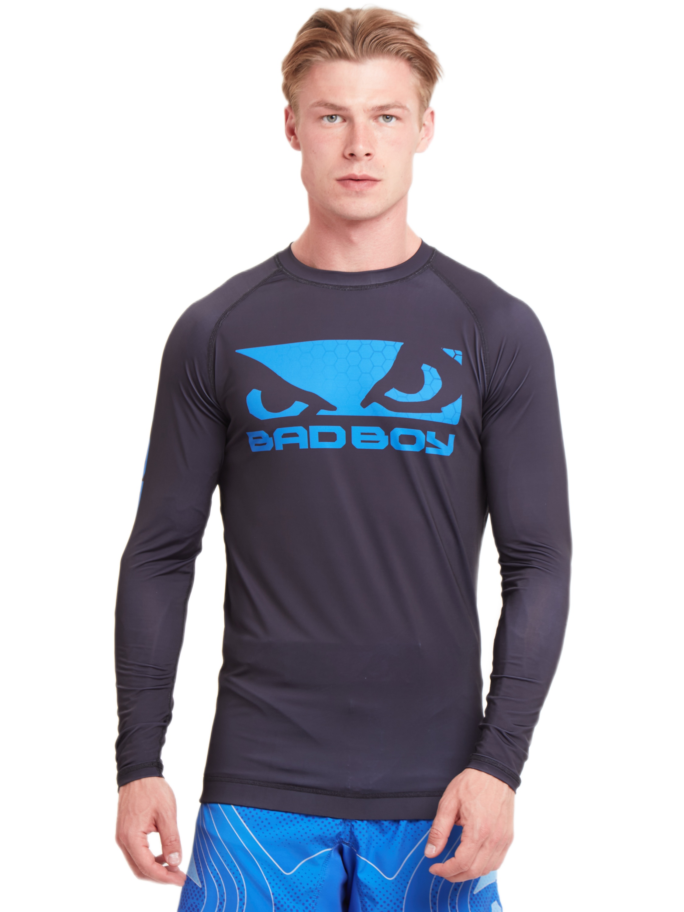 фото Рашгард bad boy origin new rashguard long sleeves черный-синий s