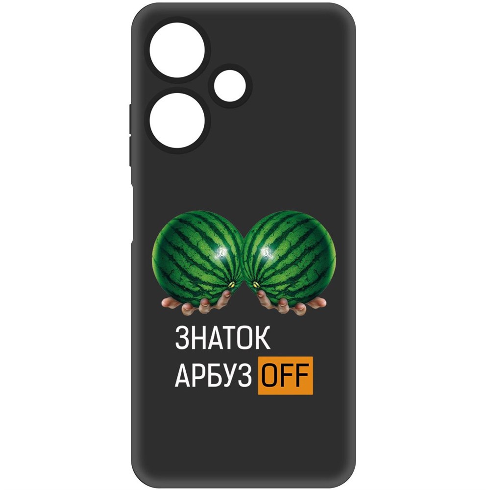 

Чехол-накладка Софт Знаток арбузов для Infinix Hot 30i