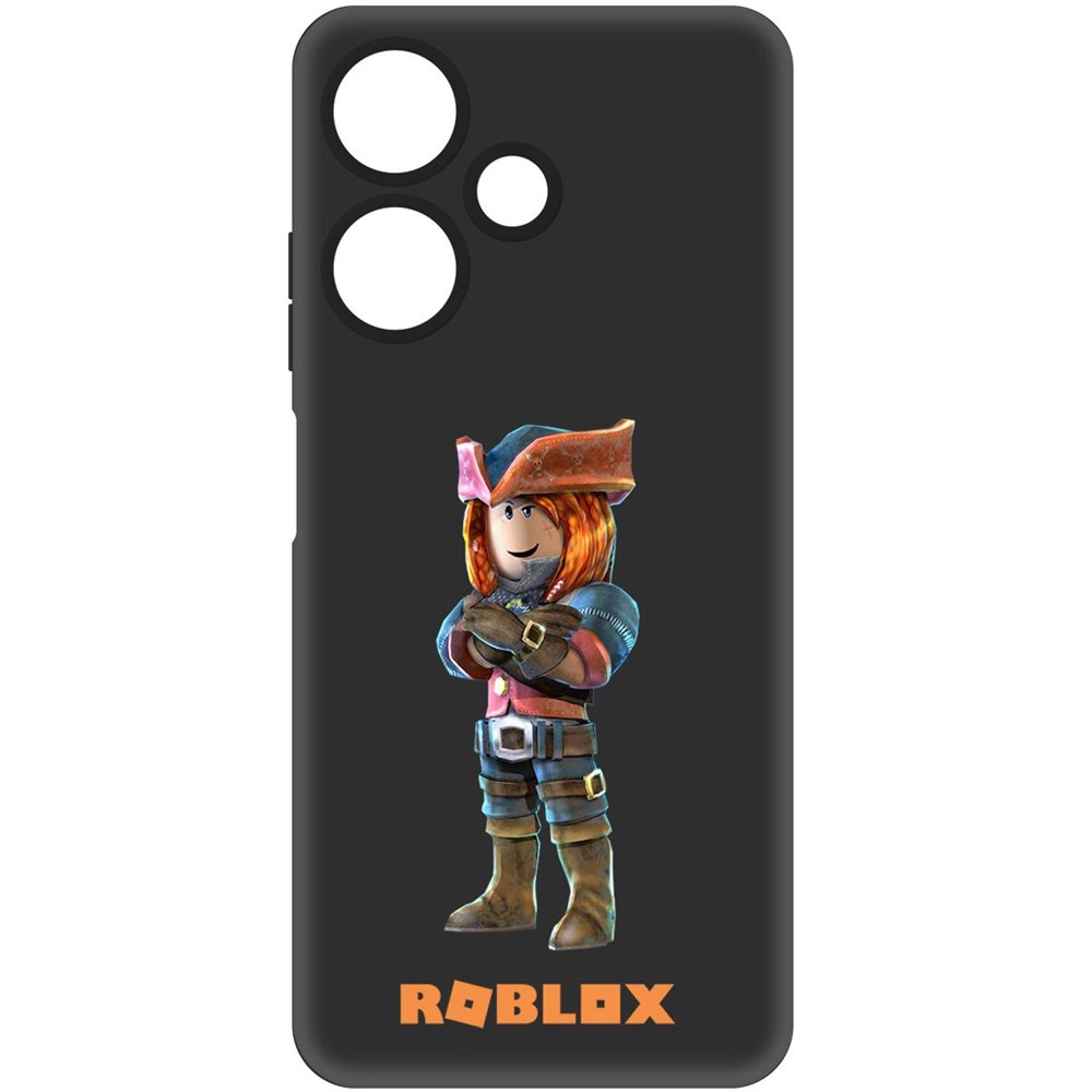 

Чехол-накладка Софт Roblox-Эзебель для Infinix Hot 30i, Черный