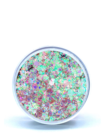 

Блёстки для лица и тела Queridos Glitters Глиттер гель Дуриан 3 мл, QGM-29