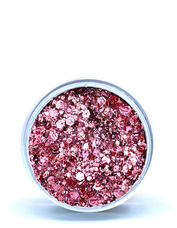 

Блёстки для лица и тела Queridos Glitters Глиттер гель Грешница 3 мл, QGM-26