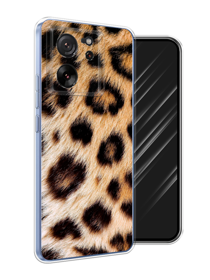 

Чехол Awog на Xiaomi 13T "Леопардовый принт", Черный;оранжевый, 319850-1