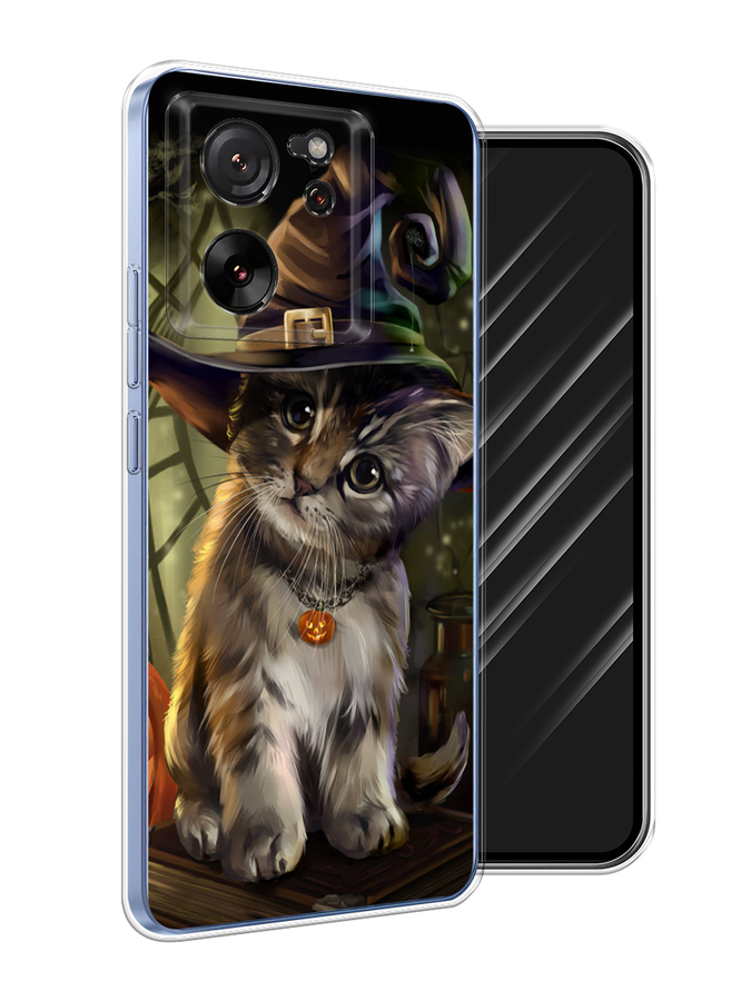 

Чехол Awog на Xiaomi 13T "Кот на Хэллоуин", Зеленый;серый, 319850-1
