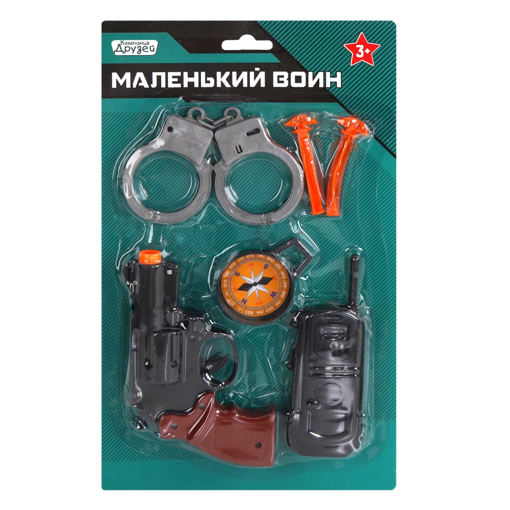 

Игровой набор серия "Маленький воин", Полиция, JB0207040