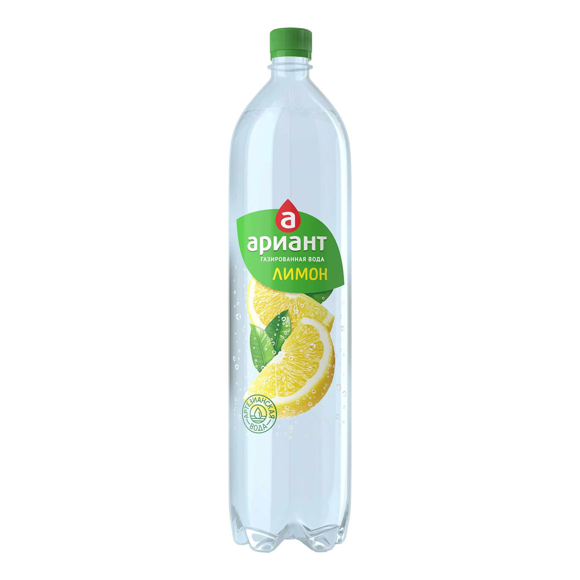

Вода минеральная Ариант с лимоном газированная 1,5 л
