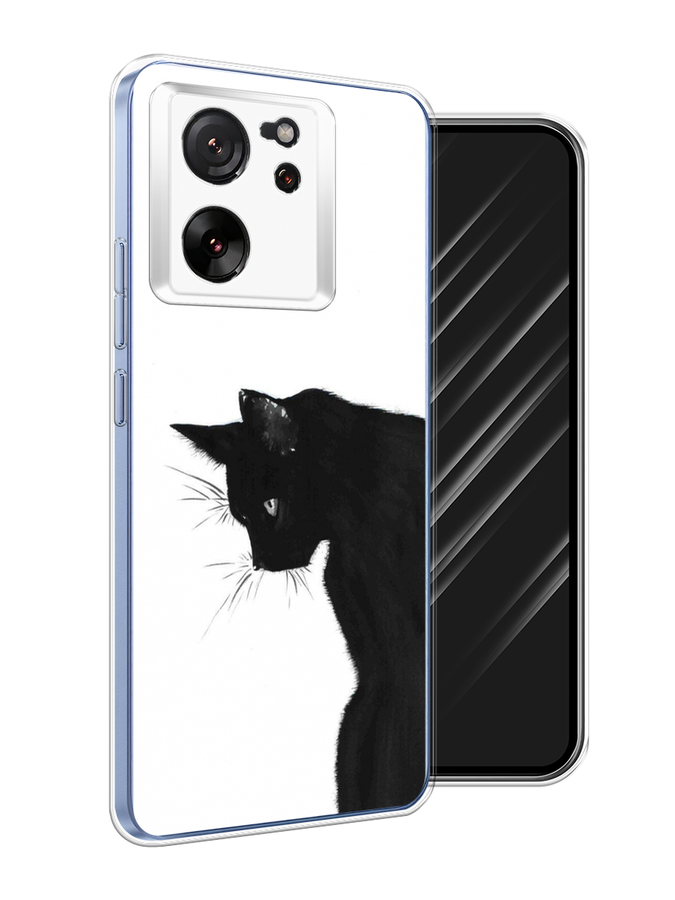 

Чехол Awog на Xiaomi 13T "Black cat", Черный;белый, 319850-1