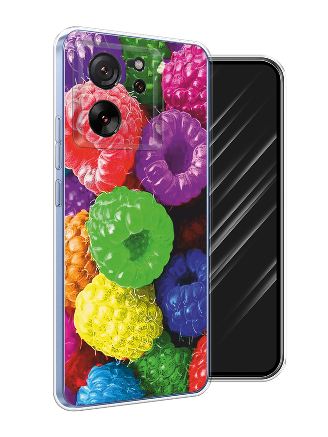 

Чехол Awog на Xiaomi 13T "Разноцветная малина", Разноцветный, 319850-1