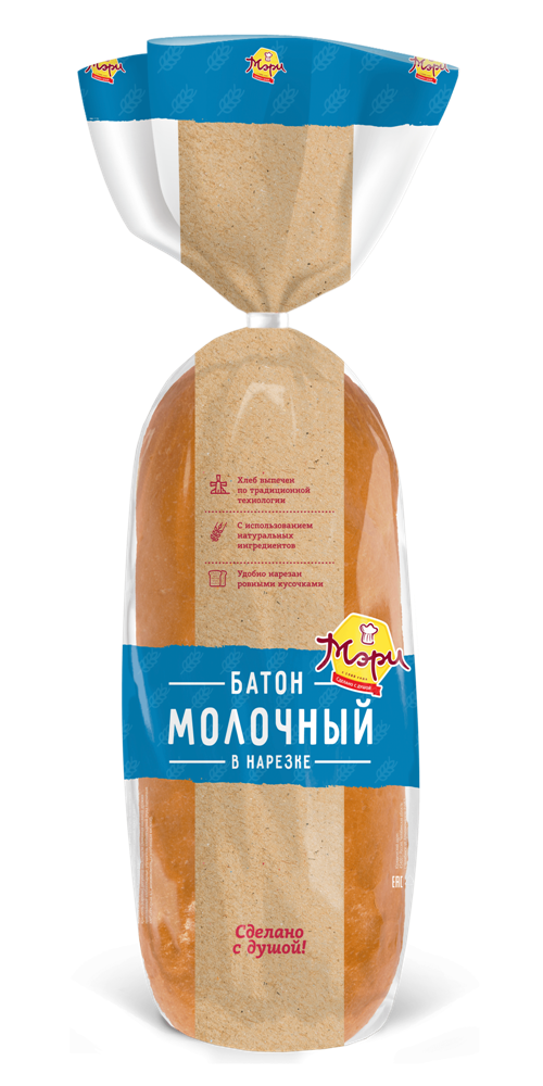 фото Хлеб белый maryjan's kitchen молочный bio 270 г