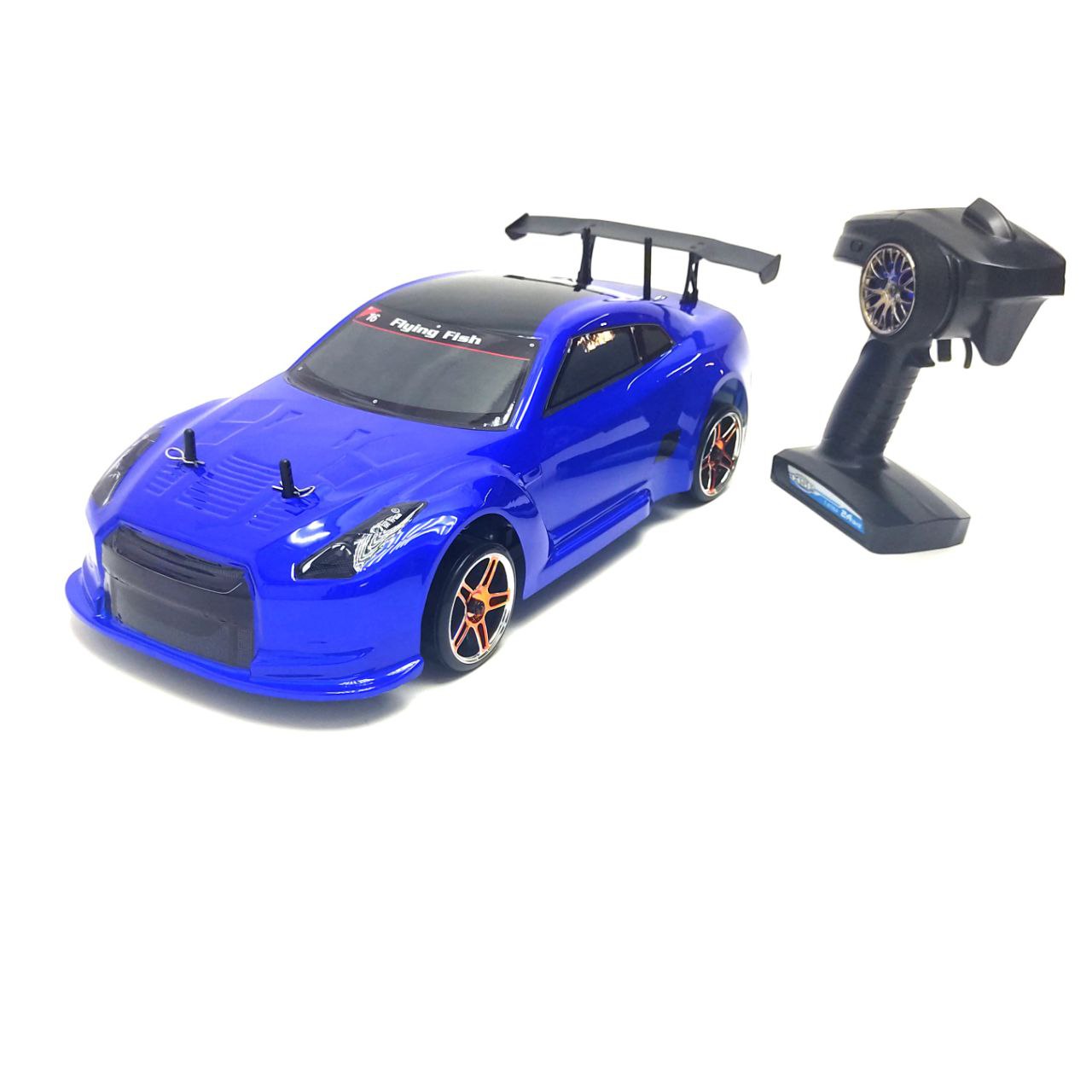 

Радиоуправляемый автомобиль для дрифта HSP Flying Fish 1 1:10 4WD 2,4G 94123/GTR BL, 94123/GTR BL