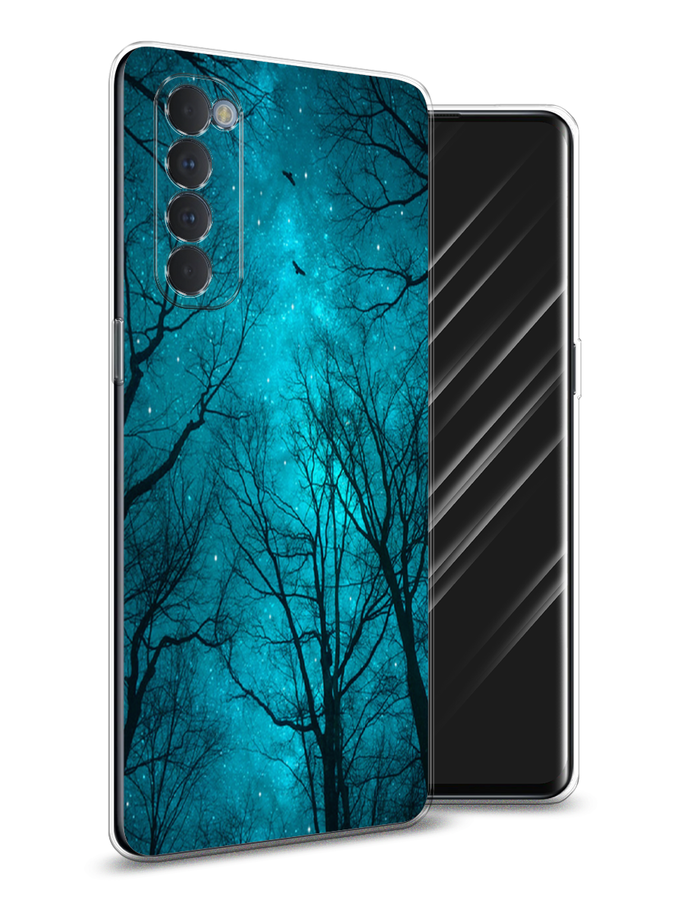 

Чехол Awog на Oppo Reno 4 Pro "Сказочный лес", Разноцветный, 258950-4