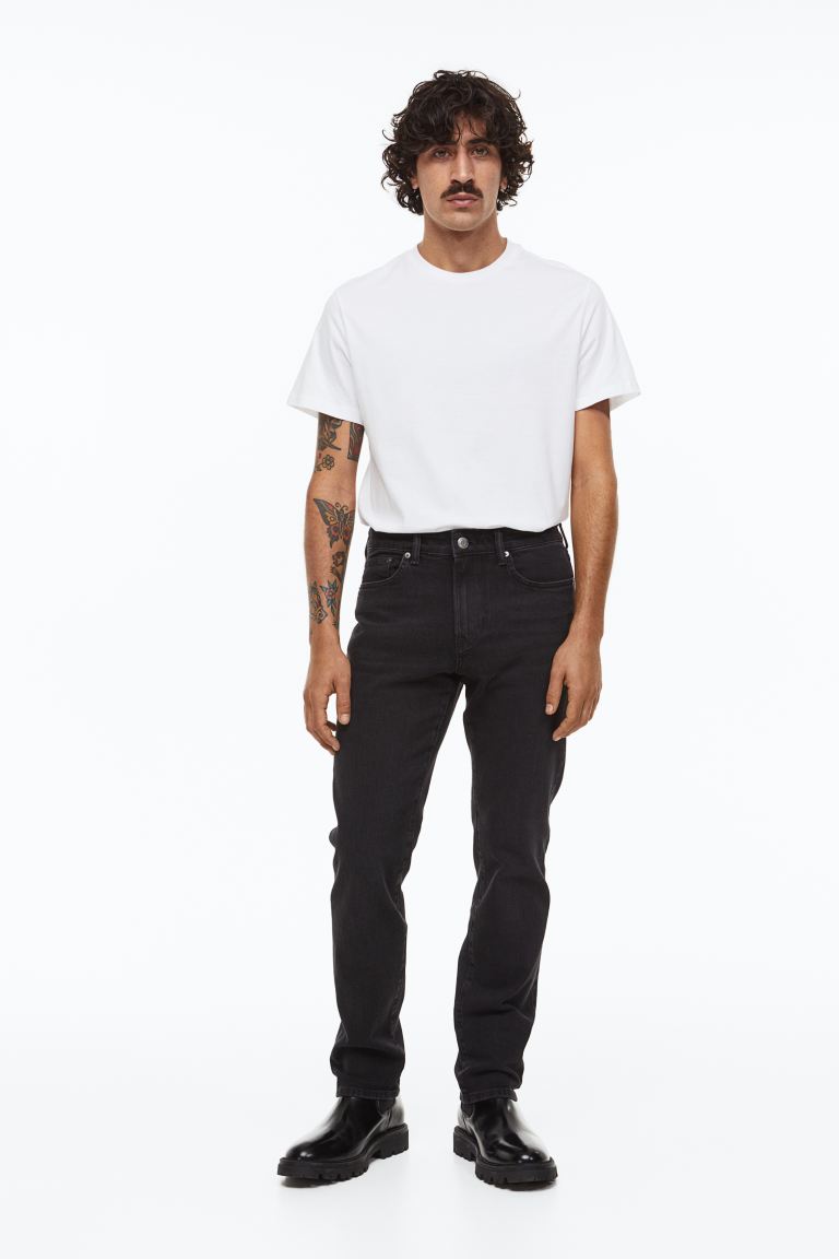 

Джинсы мужские H&M 0811993040 черные 31/32 (доставка из-за рубежа), Черный, 0811993040