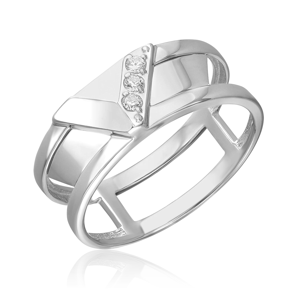 

Кольцо из золота р. 16 PLATINA jewelry 01-5693-00-401-1120, фианит, 01-5693-00-401-1120