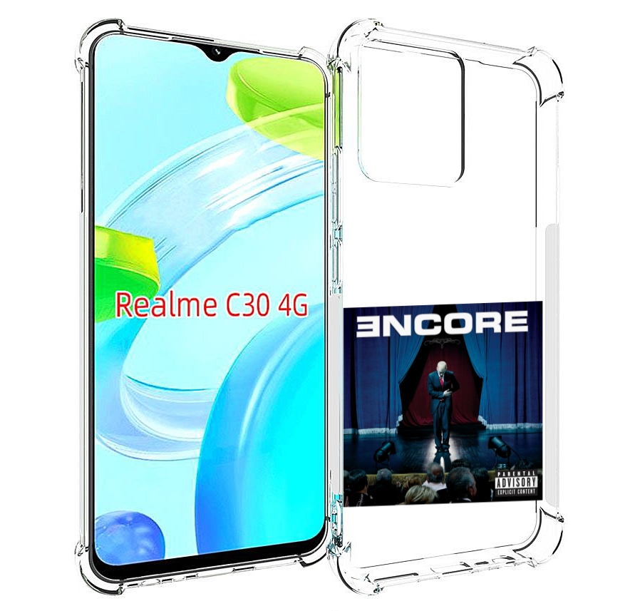 

Чехол MyPads ENCORE для Realme C30 4G / Narzo 50i Prime, Прозрачный, Tocco