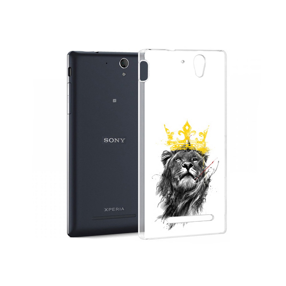 

Чехол MyPads Tocco для Sony Xperia C5 Ultra король-лев (PT16261.253.391), Прозрачный, Tocco